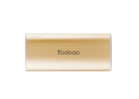    Yoobao Power Bank 5200 mAh golden   2