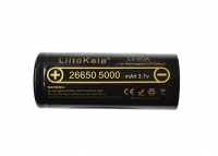  Battery Li-ion LiitoKala 26650, 3,7V 5000mAh   2