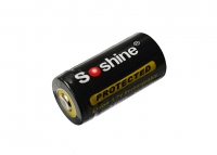 Battery Li-ion Soshine 16340 (RCR-123), 3,7V 700mAh Protected