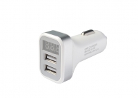 Dual USB Charger 2.1 with display