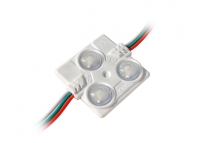 SMD 5050 WS2811, 3LED, RGB, IP54 (matted lenses)