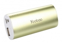    Yoobao Power Bank 5200 mAh silver