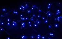 Светодиодная гирлянда нить, 200 светодиодов, IP54 Синий превью фото 8