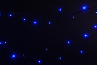 Светодиодная гирлянда нить, 200 светодиодов, IP54 Синий превью фото 11