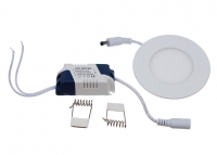 Светодиодный светильник LED Downlight 3W slim (круглый) Natural White (4000K) превью фото 8