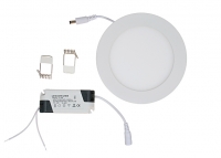 Светодиодный светильник LED Downlight 9W slim (круглый) Natural White (4000K) превью фото 6