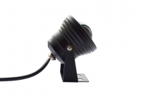 Светодиодный прожектор LP 10W, 220V, RGB Black (круглый), Econom превью фото 1