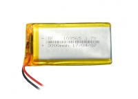 Аккумулятор литий-полимерный 3,7V 3000mAh превью фото 2