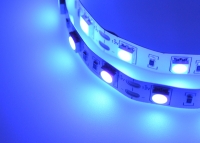 Светодиодная ультрафиолетовая лента SMD 5050 (60 LED/m) IP20 Econom превью фото 3