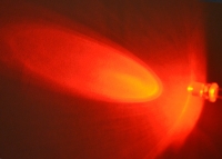 Выводной светодиод 5мм (красный) 2-2.2В превью фото 1