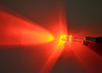 Выводной светодиод 5мм (красный) 2-2.2В превью фото 3