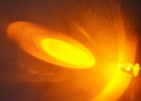 Выводной светодиод 5мм (желтый) превью фото 1