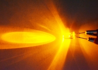 Выводной светодиод 5мм (желтый) превью фото 3