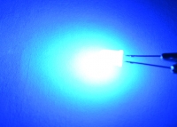 Выводной светодиод 5мм матовый (синий) превью фото 1