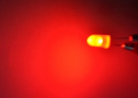 Выводной светодиод 5мм матовый (красный) превью фото 3