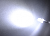 Выводной светодиод 3мм (белый) превью фото 1