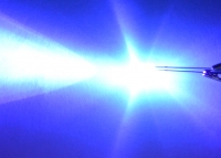 Выводной светодиод 3мм (ультрафиолетовый) превью фото 3