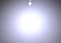 Выводной светодиод 4,8мм (белый) превью фото 1