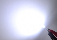 Выводной светодиод 4,8мм (белый) превью фото 3