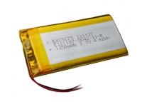 Аккумулятор литий-полимерный 3,7V 1250mAh превью фото 3
