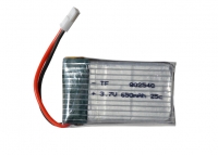 Литий-полимерный аккумулятор для квадрокоптера 3,7V 650mAh превью фото 2