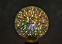 Декоративная светодиодная лампа E27, 220V 3W 3D превью фото 1