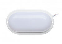 Светодиодный светильник ЖКХ 12Вт (oval) IP65 White (6000K) превью фото 1