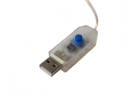 Светодиодная гирлянда LED USB Garland, 300pcs, 3х3m, IP68 с пультом управления превью фото 2