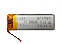 Аккумулятор литий-полимерный 3,7V 280mAh превью фото 3