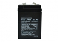 Свинцово-кислотный аккумулятор Battery 6V, 4.5Ah превью фото 1