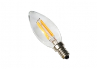Светодиодная лампа E14, 220V 4х1Вт Edison Candle превью фото
