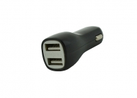 Автомобильное зарядное устройство Dual USB Charger Black 3.1А (TE-P31)