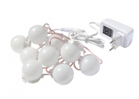 Светодиодная гирлянда LED USB Garland Flowers, 100pcs, IP68 Белый теплый (3000К)