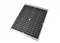 Portable solar panel 27W, 2xUSB / Power jack 5,5mm