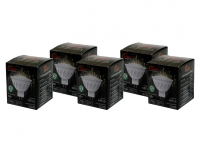 Акционное предложение из 5 светодиодных ламп MR16, 220V 48pcs smd 3528 White (6000K)