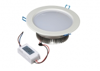 Светодиодный светильник LED Downlight Glass 12W (круглый) Natural White (4000K)