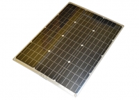 Portable solar panel 50W, 2xUSB / Power jack 5,5mm