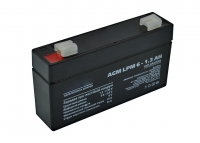 Свинцово-кислотный аккумулятор Battery 6V, 1.3Ah превью фото