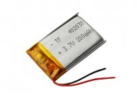 Battery lithium-polymer 3,7V 200mAh