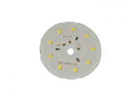 SMD 2835, 9W, 9LED, 12V White (6000K)