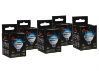 ������� ���������� � 5 ����������� ���� MR16, 220V 48pcs smd 3528 White (6000K) ����'� ����