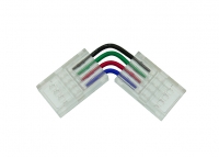 Corner �onnector RGB 4pin 10mm