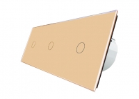 ��������� ����� Livolo Three touch Gold