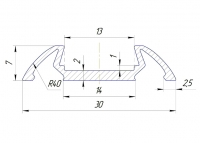 ���������� ������� LED Strip Alu Profile-6 ����� ���� 4