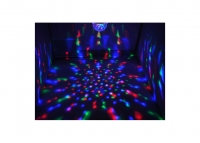 ���������� �����-����� E27, 220V 3W Rotating RGB ����� ���� 6