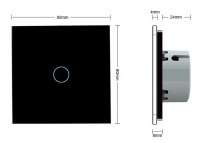 ��������� ������� Livolo One touch Black ����'� ���� 1