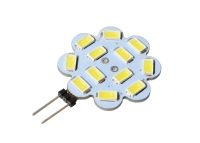���������� ����� G4, 12V 12pcs smd 5730 White (6000K) ����'� ���� 1