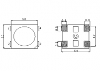 �������� SMD 5050 RGB WS2812B BIN1 ����'� ���� 3