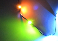 ����������� ������ SMD 2835, 1LED, Plastic IP67 Multi Color (black case) ����� ���� 4