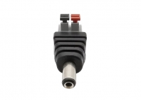 ������ �������� Power jack DC 2 pin - 2.1x5.5mm Male ����'� ���� 3
